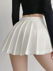 Alessia – Women's Pleated High-Waist Mini Skirt