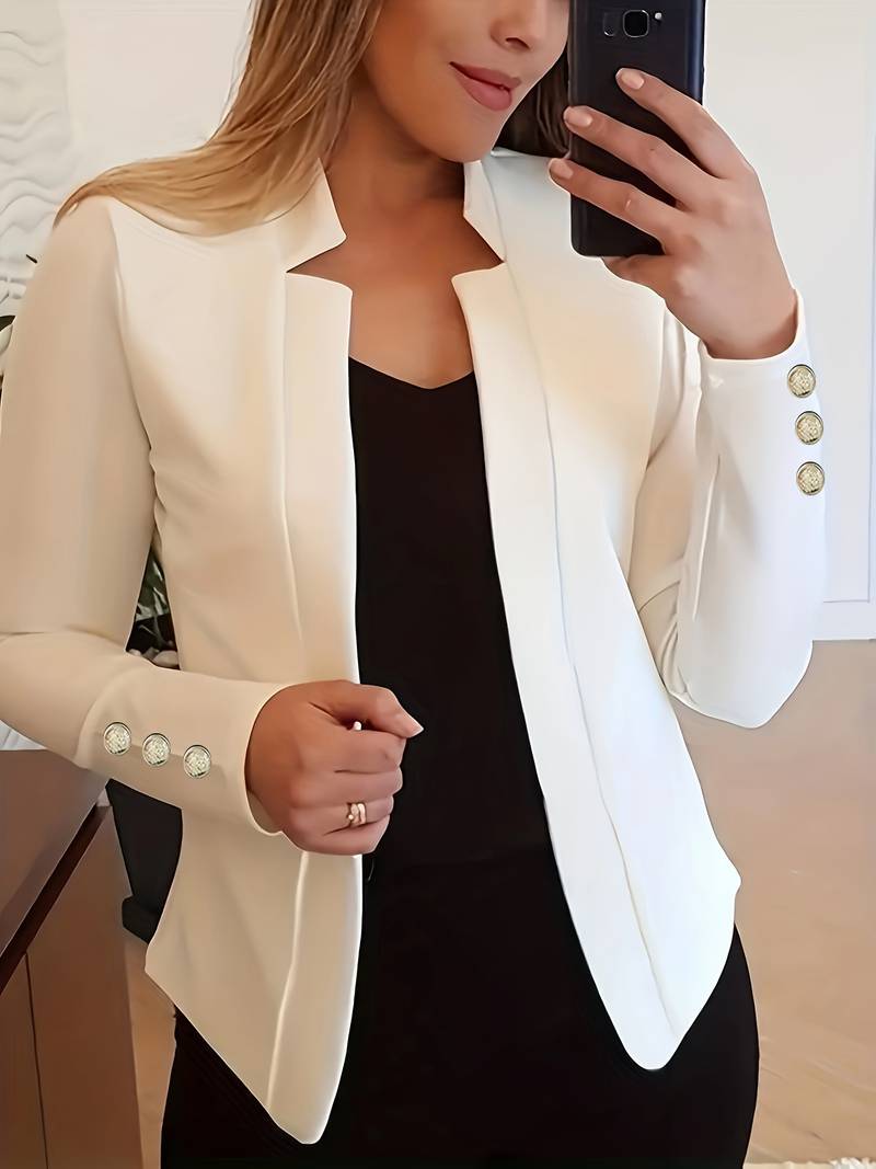 Elena – Effortless Elegance Women’s Open Blazer