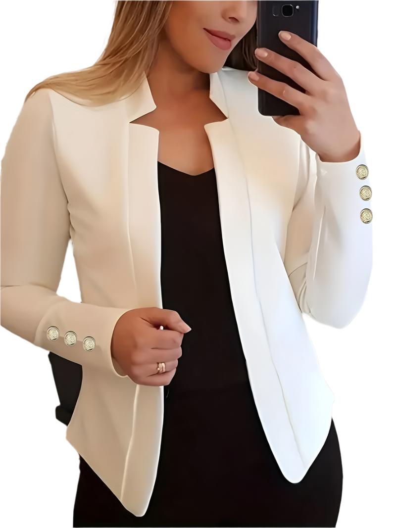 Elena – Effortless Elegance Women’s Open Blazer