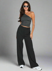 Sofia – One-Shoulder Slim Casual Top for Women