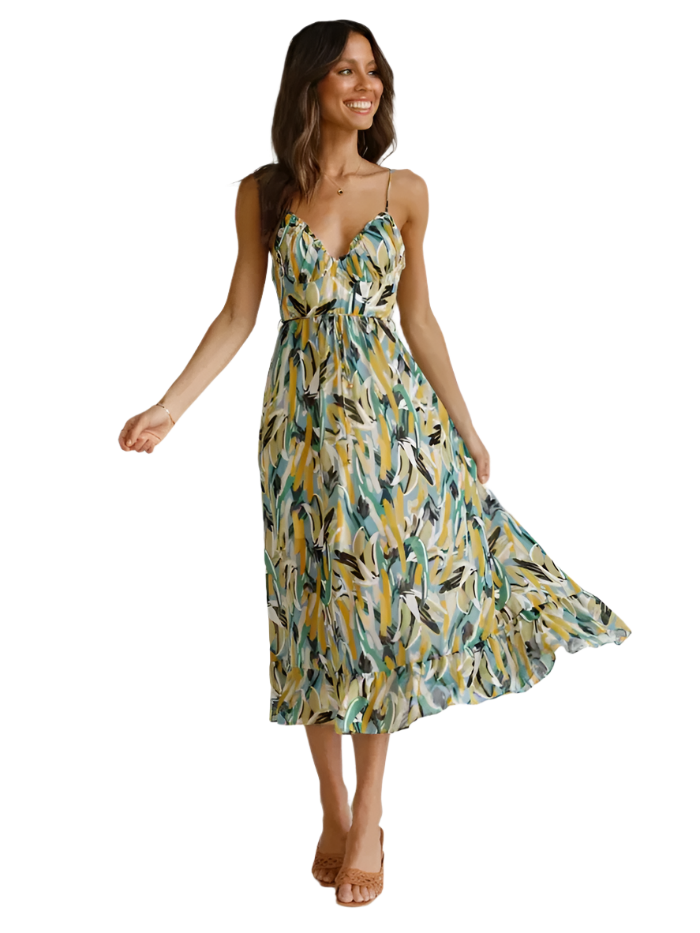 Sophia – Vibrant Women’s Colorful Summer Dress