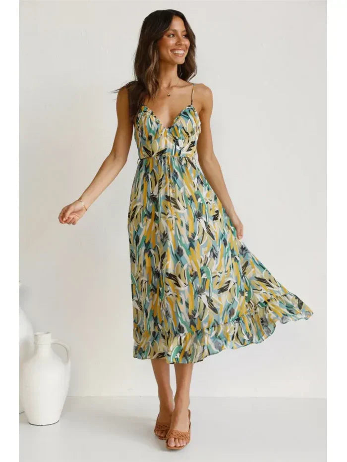Sophia – Vibrant Women’s Colorful Summer Dress
