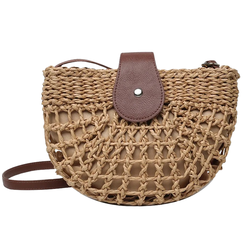Lina – Chic Straw Women’s Handbag