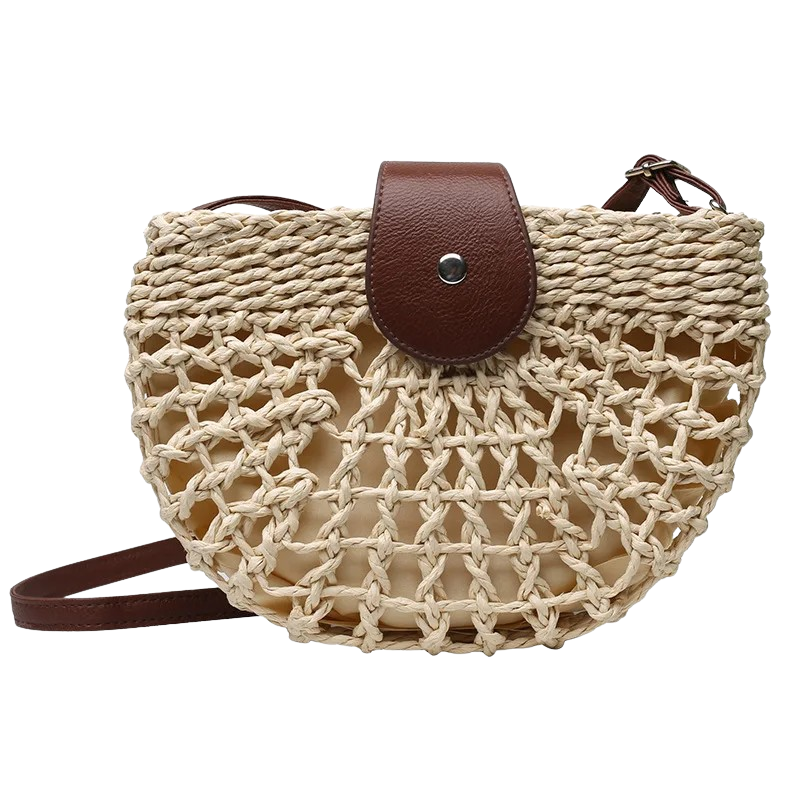 Lina – Chic Straw Women’s Handbag