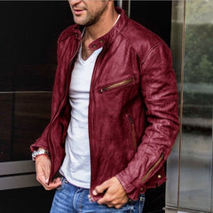 Ryan – Versatile Leather Jacket for Men