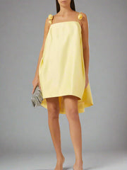 Fiona – Effortlessly Chic Rose Mini Dress for Women