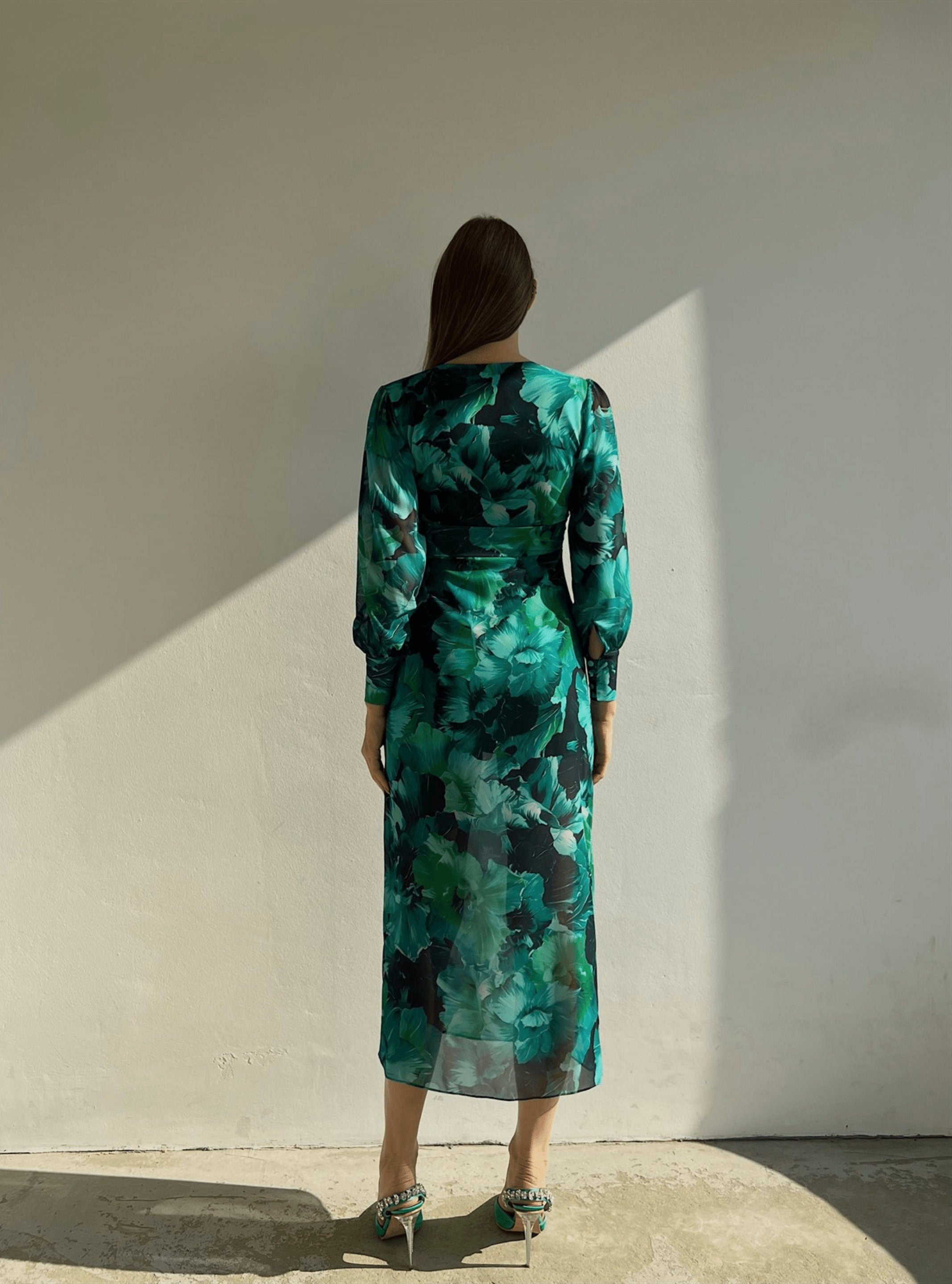 Giulia – Long-Sleeve Floral Summer Dress for Women