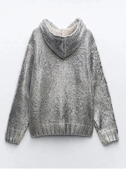 Aurora – Glamorous Women’s Sequin Hoodie