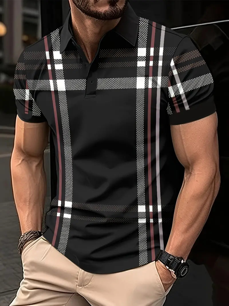 Alessandro – Classic Men’s Striped Cotton Shirt