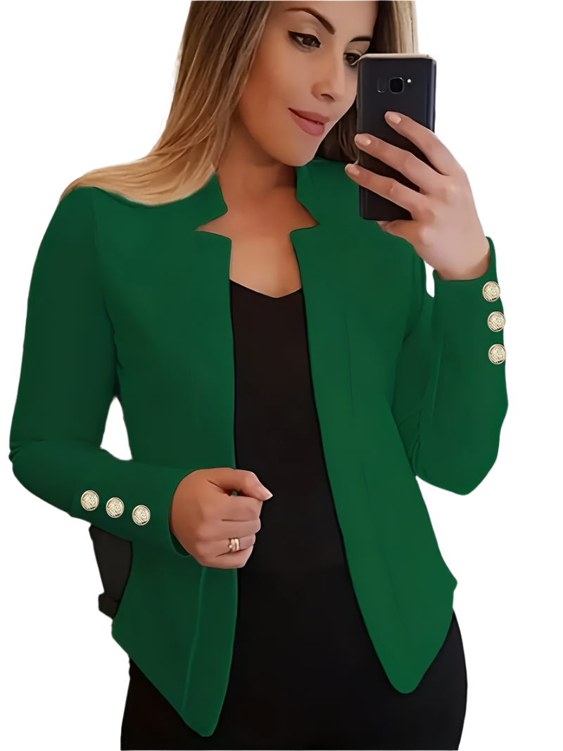 Elena – Effortless Elegance Women’s Open Blazer