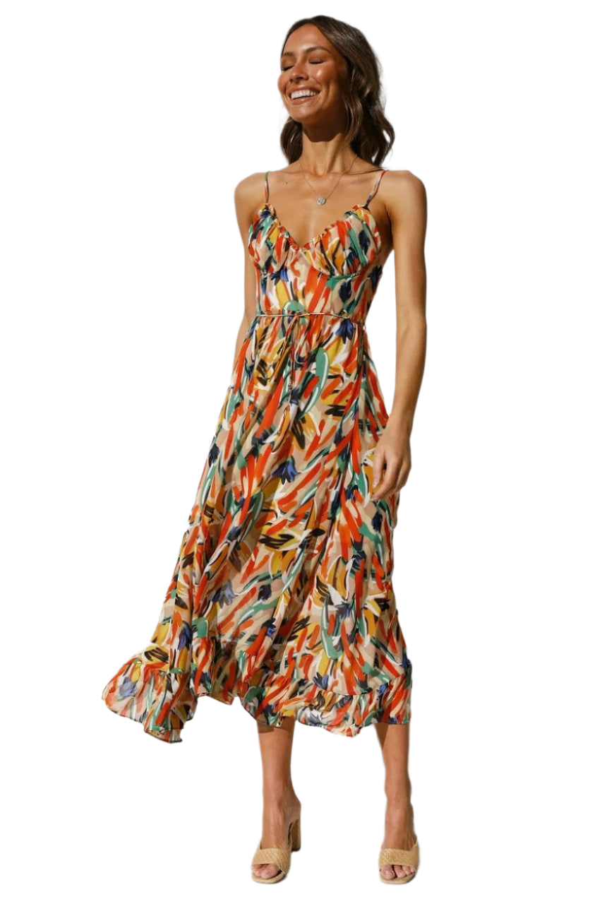 Sophia – Vibrant Women’s Colorful Summer Dress