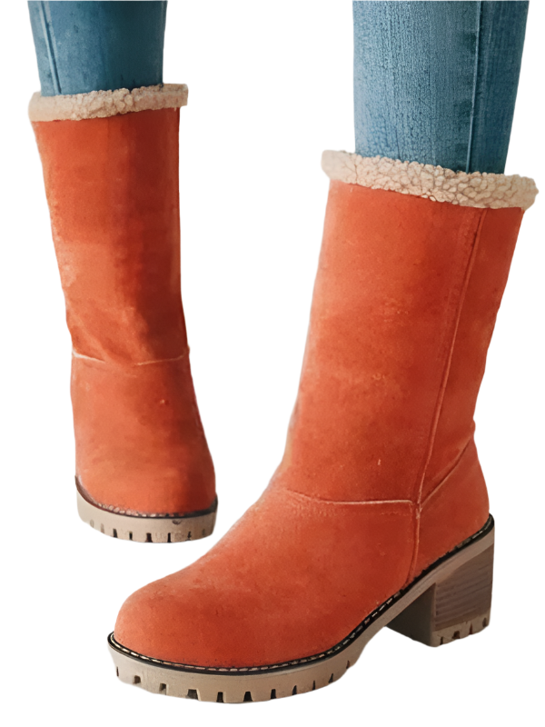 Juliza – Women's Longline Checkered Boots for a Unique Style