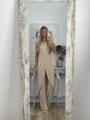 Sarah – Elegant Women's Top and Matching Trousers Twin Set