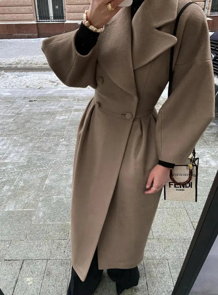 Claudia – Timeless Women’s Long Wool Coat