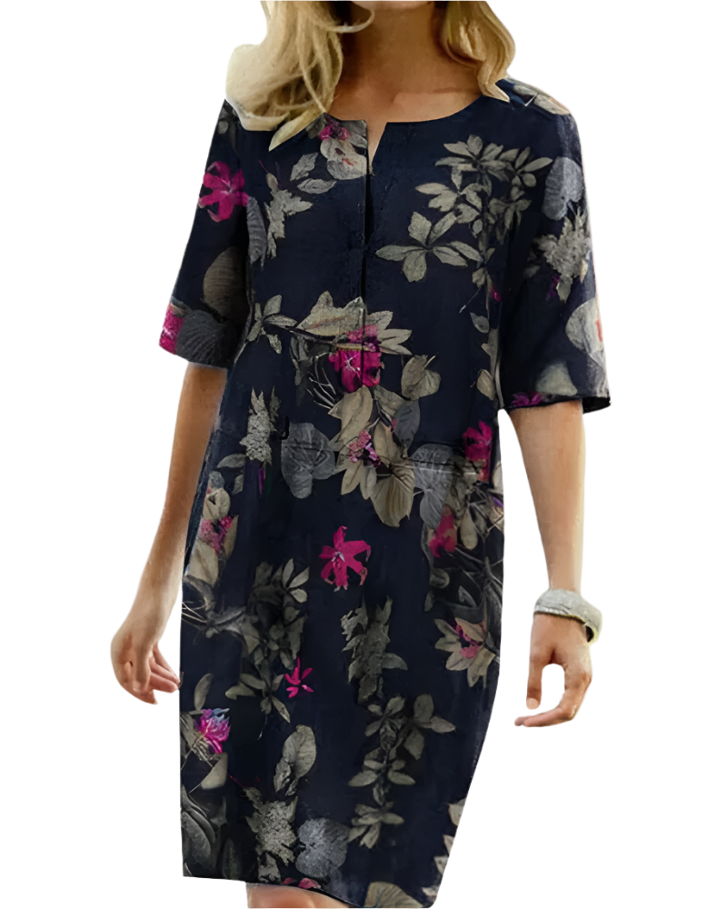 Emery – Elegant Women’s Floral Dress