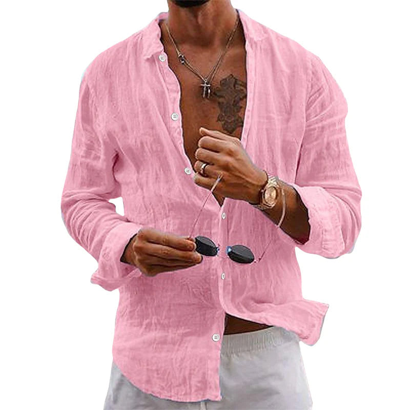 Rick – Men’s Linen Shirt