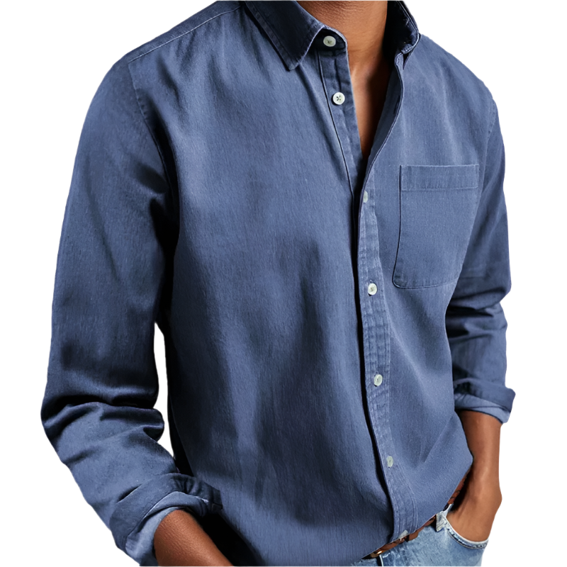 Luca – Versatile Men’s Denim Shirt