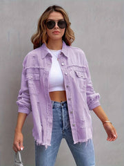 Estrella – Distressed Women’s Denim Jacket