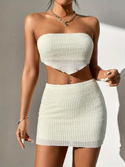 Alessia – Elegant Summer Two-Piece Bow Set for Women