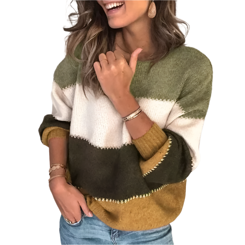 Aurora –Vibrant Women's Knitted Sweater