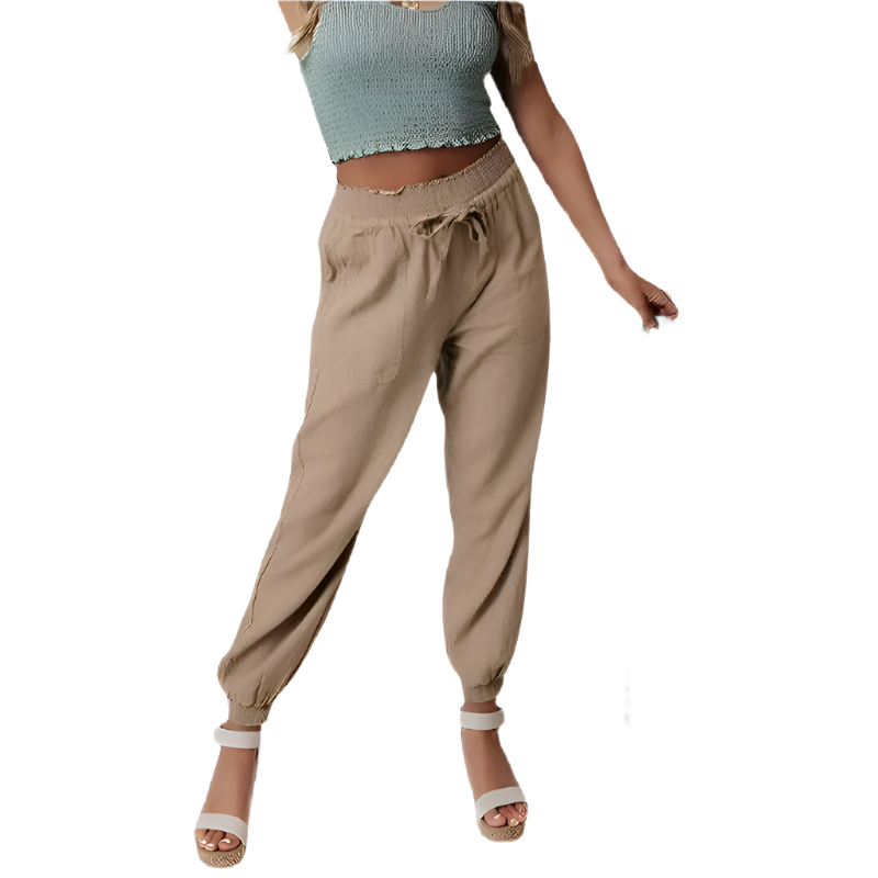 Alessia – Casual Drawstring Women's Pants