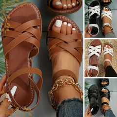 Giulia – Elegant Women's Leather Sandals