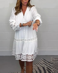 Giulia – Embroidered Lace Dress for Women