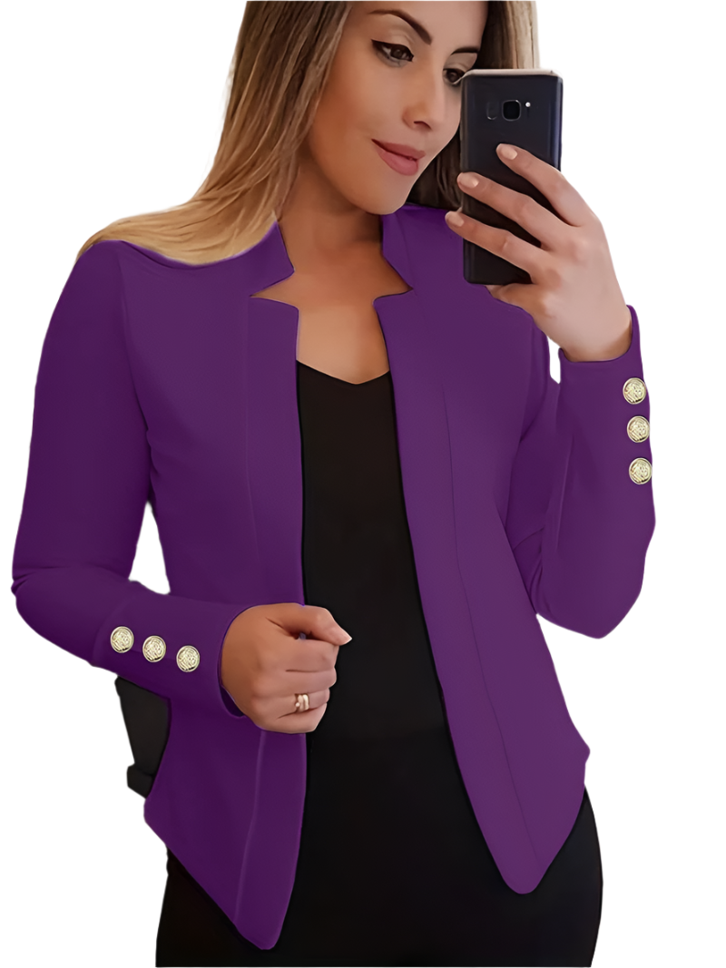 Elena – Effortless Elegance Women’s Open Blazer