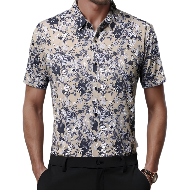 Arthur – Classic Men’s Floral Shirt