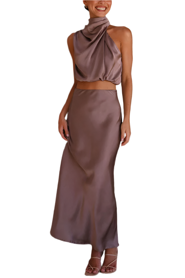 Alessia – Elegant Women’s Maxi Skirt Set