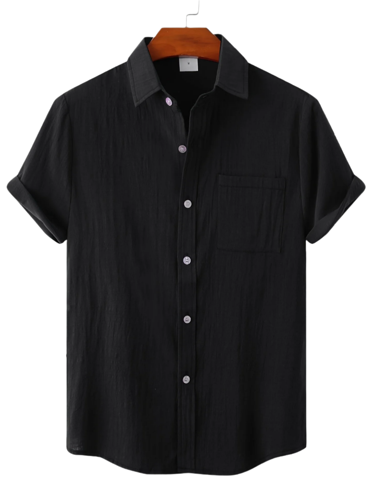 Jessie – Classic Comfort Men’s Plain Casual Shirt