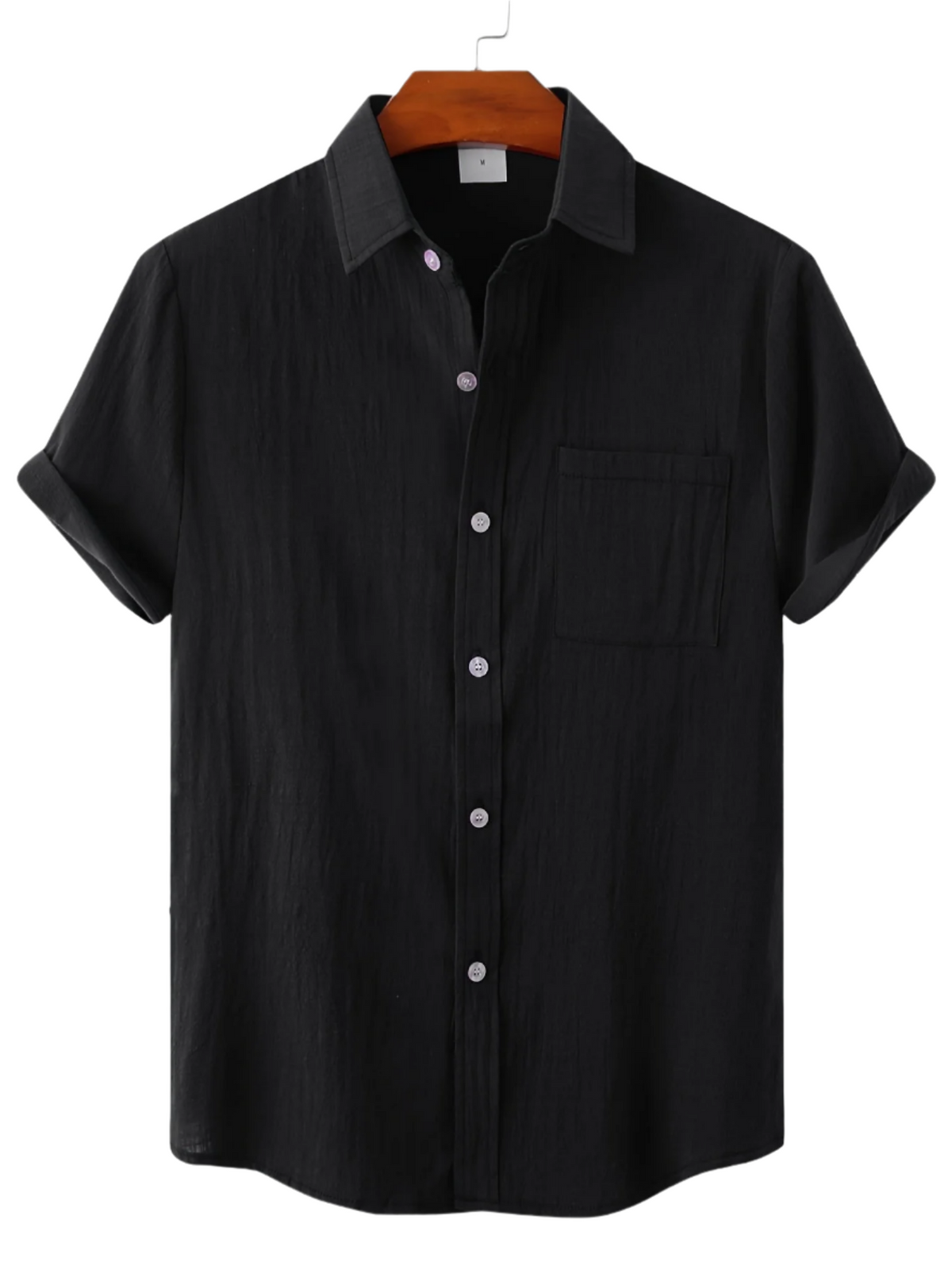 Jessie – Classic Comfort Men’s Plain Casual Shirt