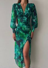 Giulia – Long-Sleeve Floral Summer Dress for Women