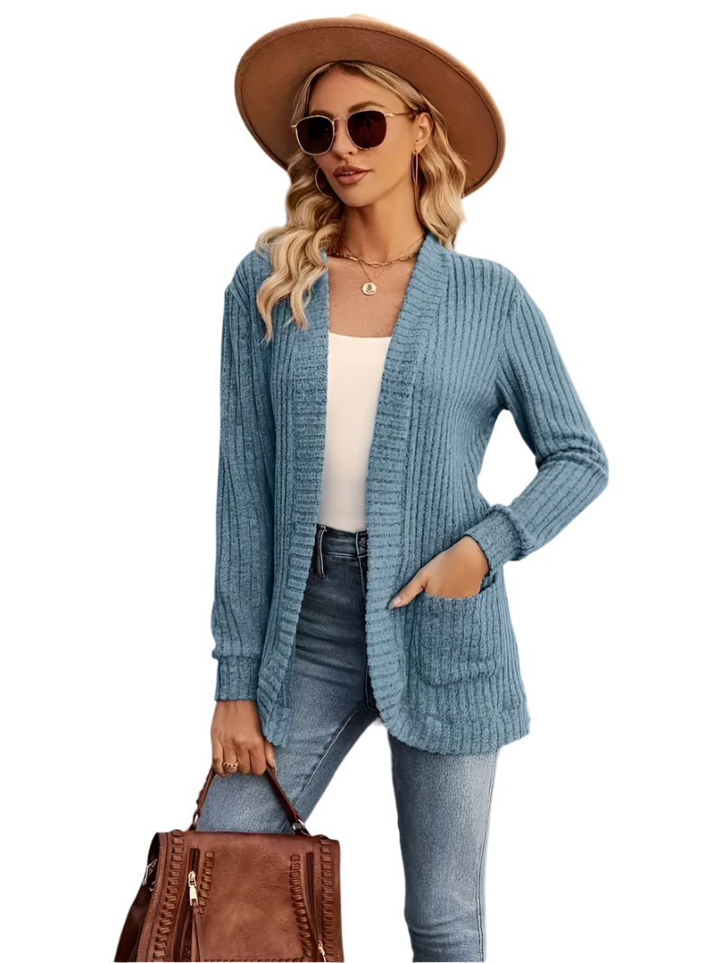 Bella – Elegant Women's Knit Cardigan