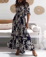 Céleste – Elegant Floral Women’s Dress