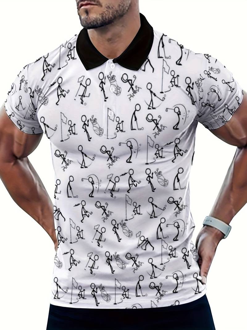 Jade – Men’s T-Shirt with Graphic Print