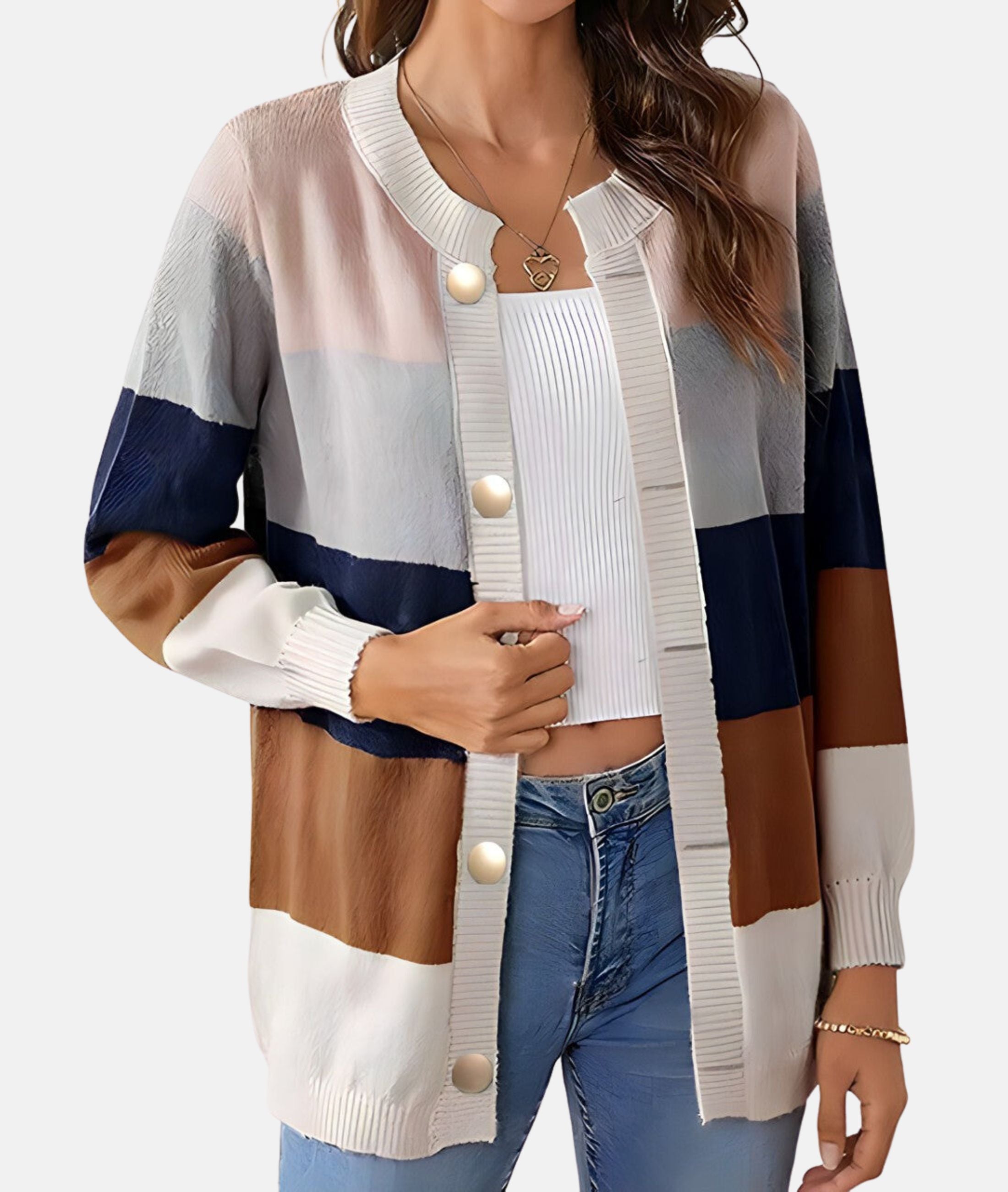Ilse – Timeless Elegance in Women's Knitted Cardigan