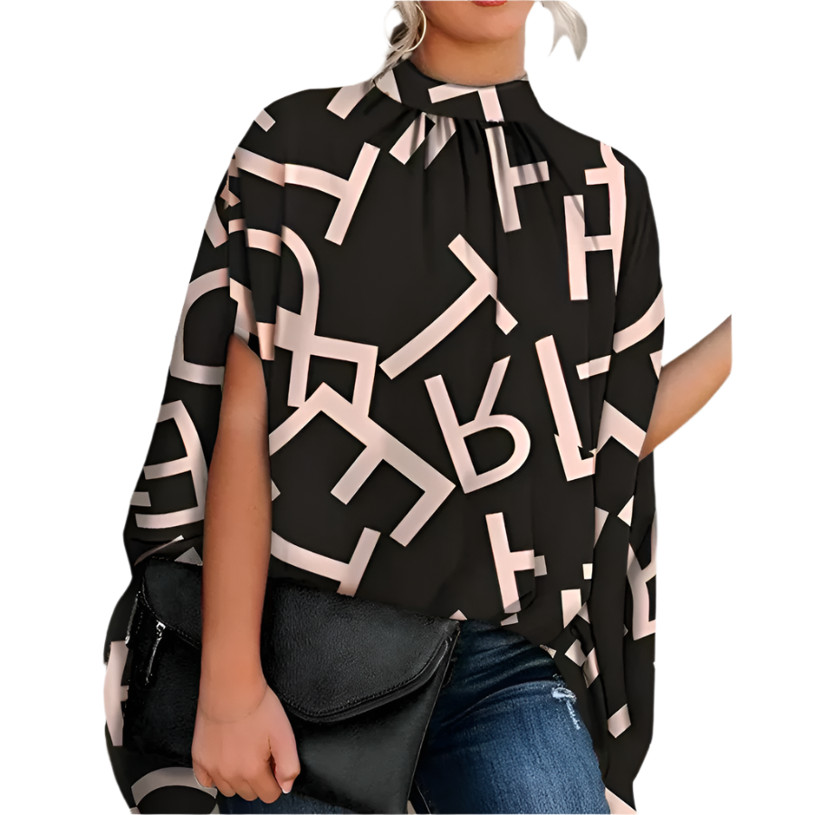 Abbie - Abstract Blouse for Women