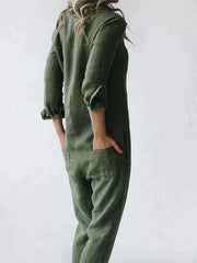 Yentl - Women's Cotton Jumpsuit