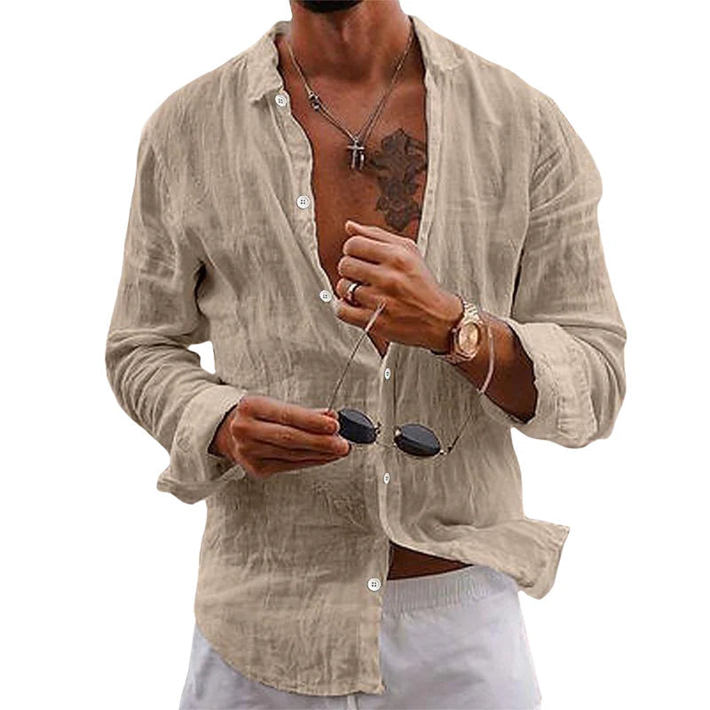 Rick – Men’s Linen Shirt