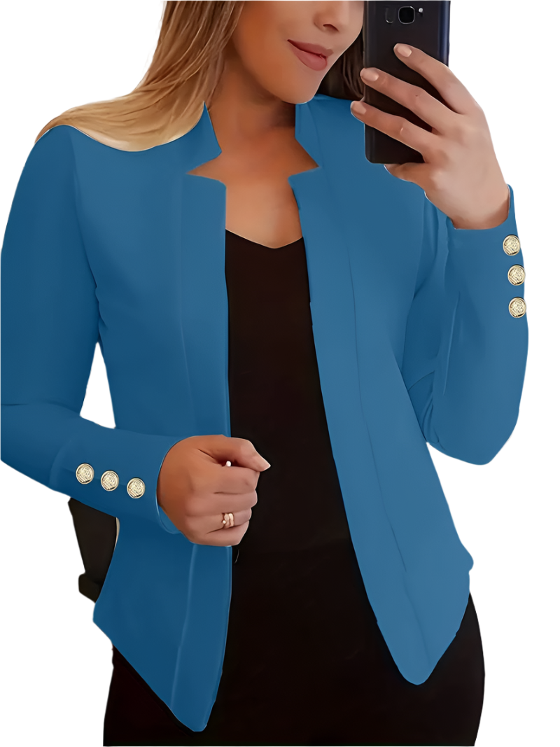 Elena – Effortless Elegance Women’s Open Blazer