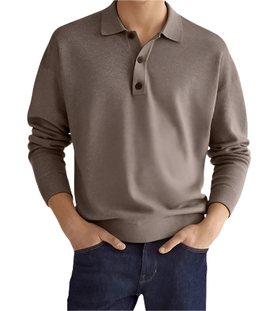 Miko - Timeless Elegance with Men's Polo Shirt