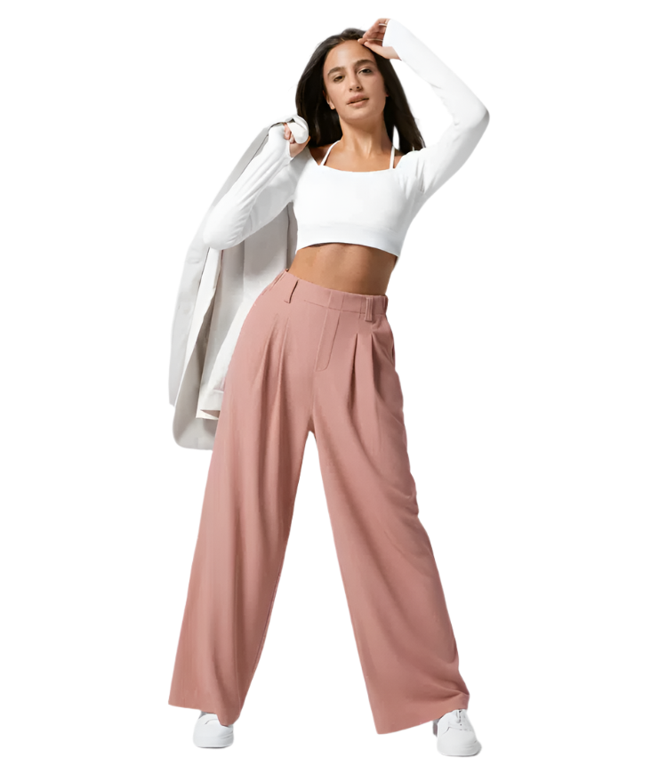 Ceila– Versatile Women's Waffle Work Pants