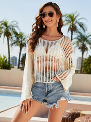 Bianca – Airy Crocheted Mesh Women's Top for Sunny Days