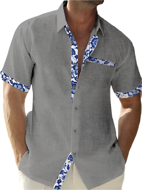 Anthony – Timeless Men's Casual Floral Shirt