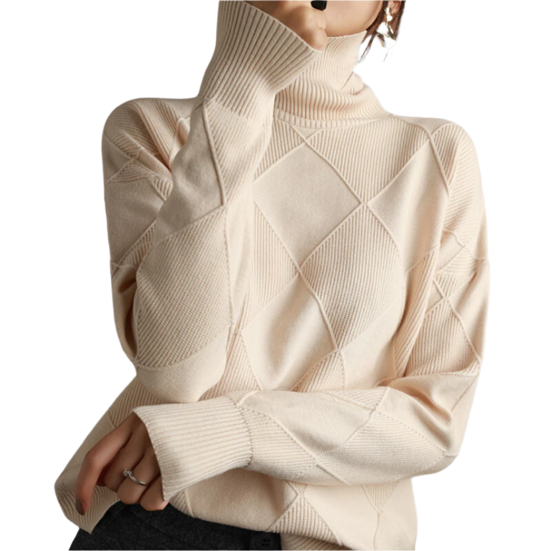 Isla – Cozy and Stylish Women’s Turtleneck Shirt