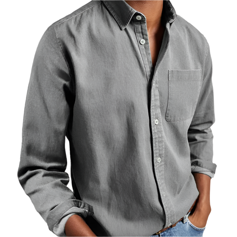 Luca – Versatile Men’s Denim Shirt