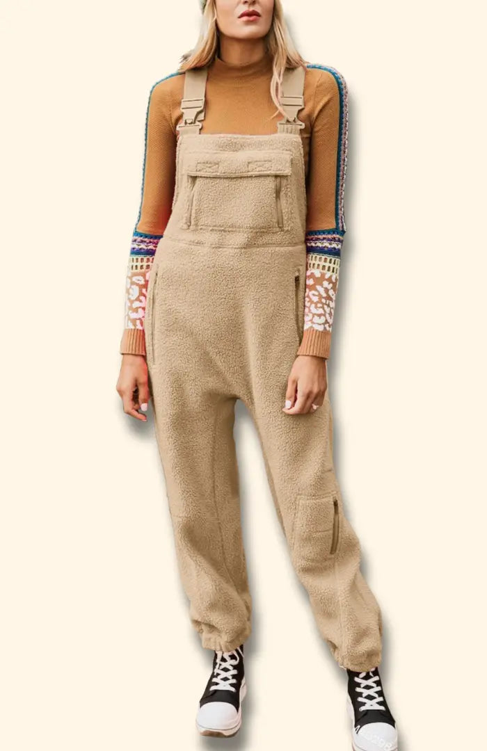 Adèle – Cozy Fleece Winter Jumpsuit for Women