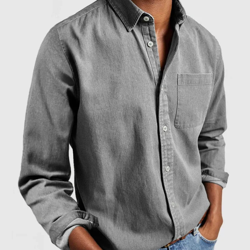 Luca – Versatile Men’s Denim Shirt