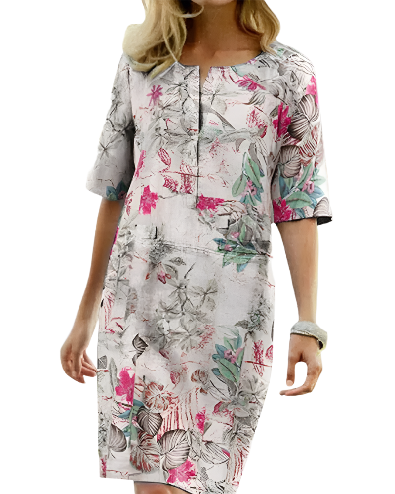 Emery – Elegant Women’s Floral Dress